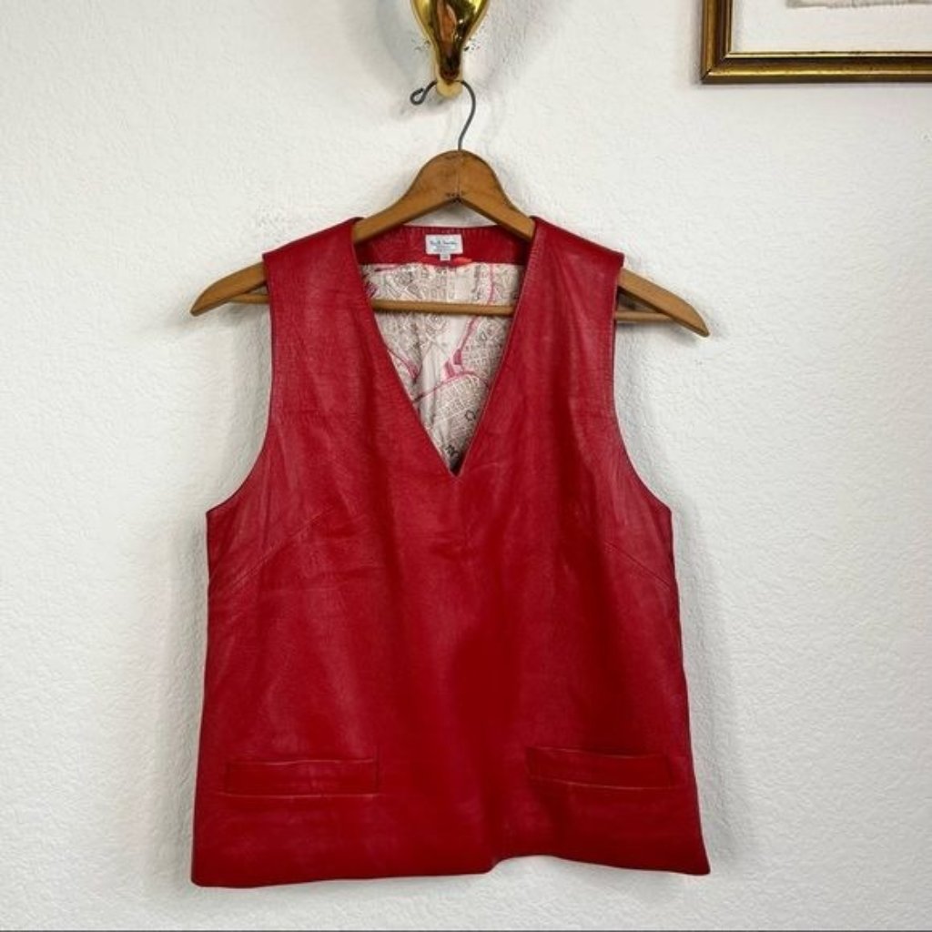 Paul Smith London Leather Vest Shell